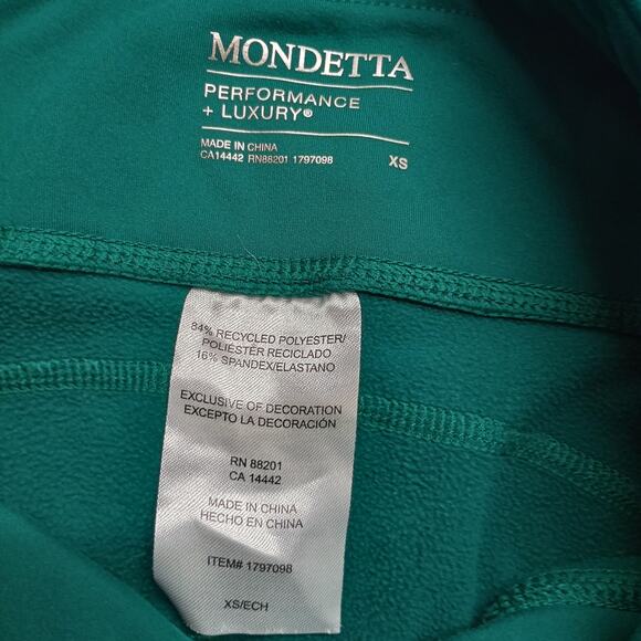 Mondetta Women’s Performance High Waist Leggings Zip Pocket Compression - Picture 5 of 9